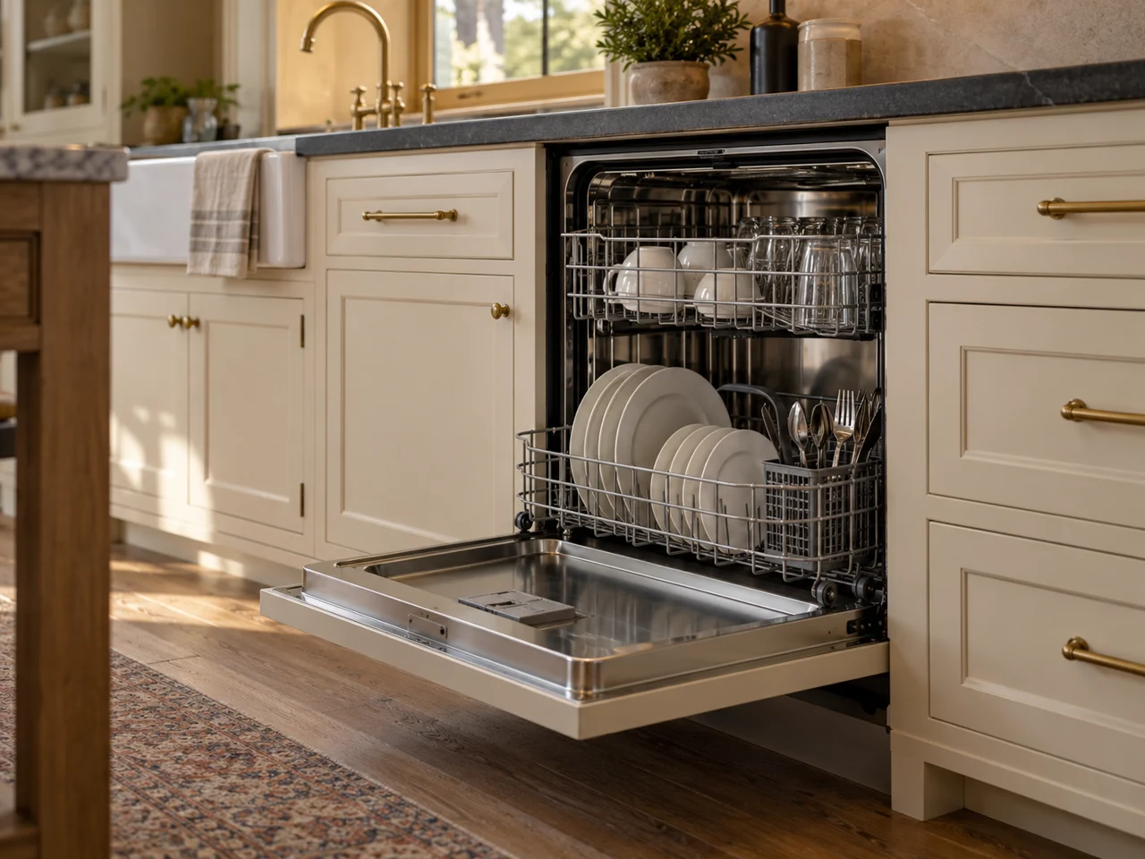 Illustration of Viking dishwasher